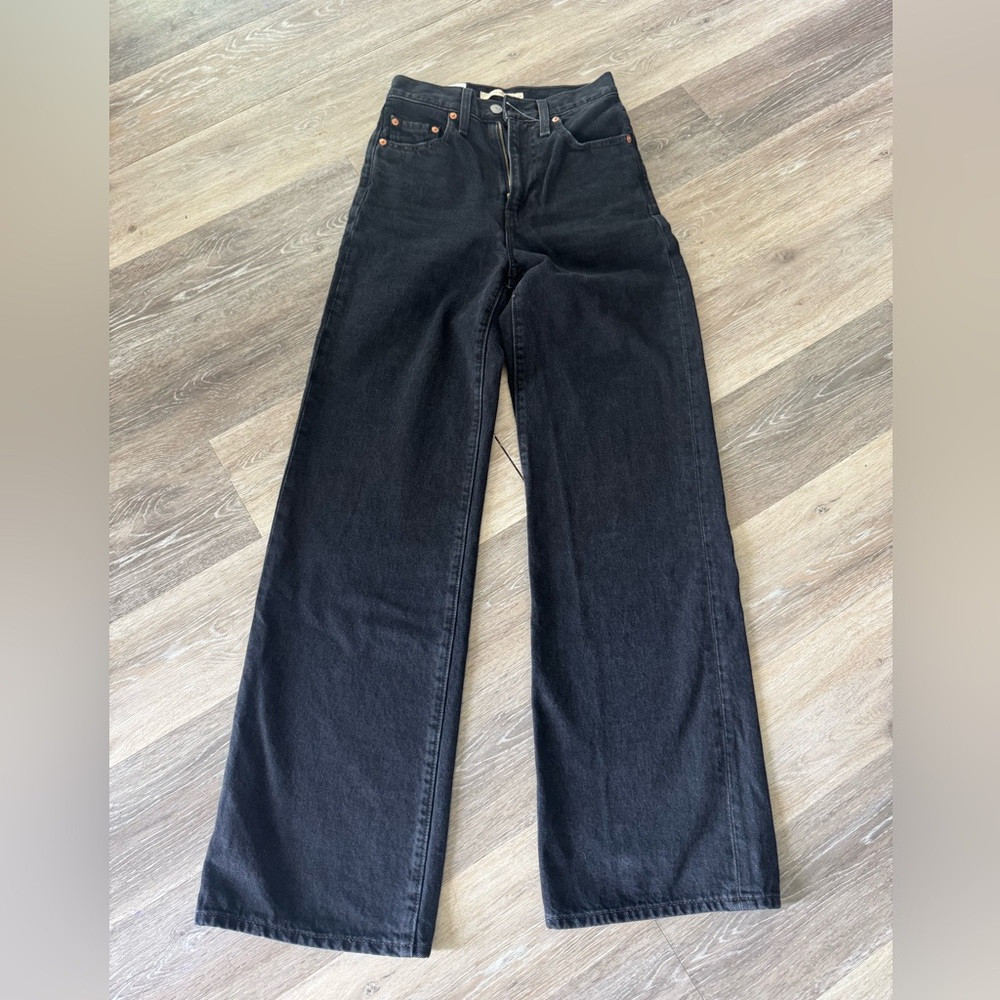 Levis ribcage wide leg